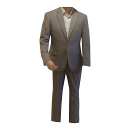 Customized one-button suit suit, designed back hem double slit men's suit, hotel housekeeping manager uniform TR fabric CM hotel HL044 Customized one-button suit suit, designed back hem double slit men's suit, hotel housekeeping manager uniform TR fabric CM hotel HL044